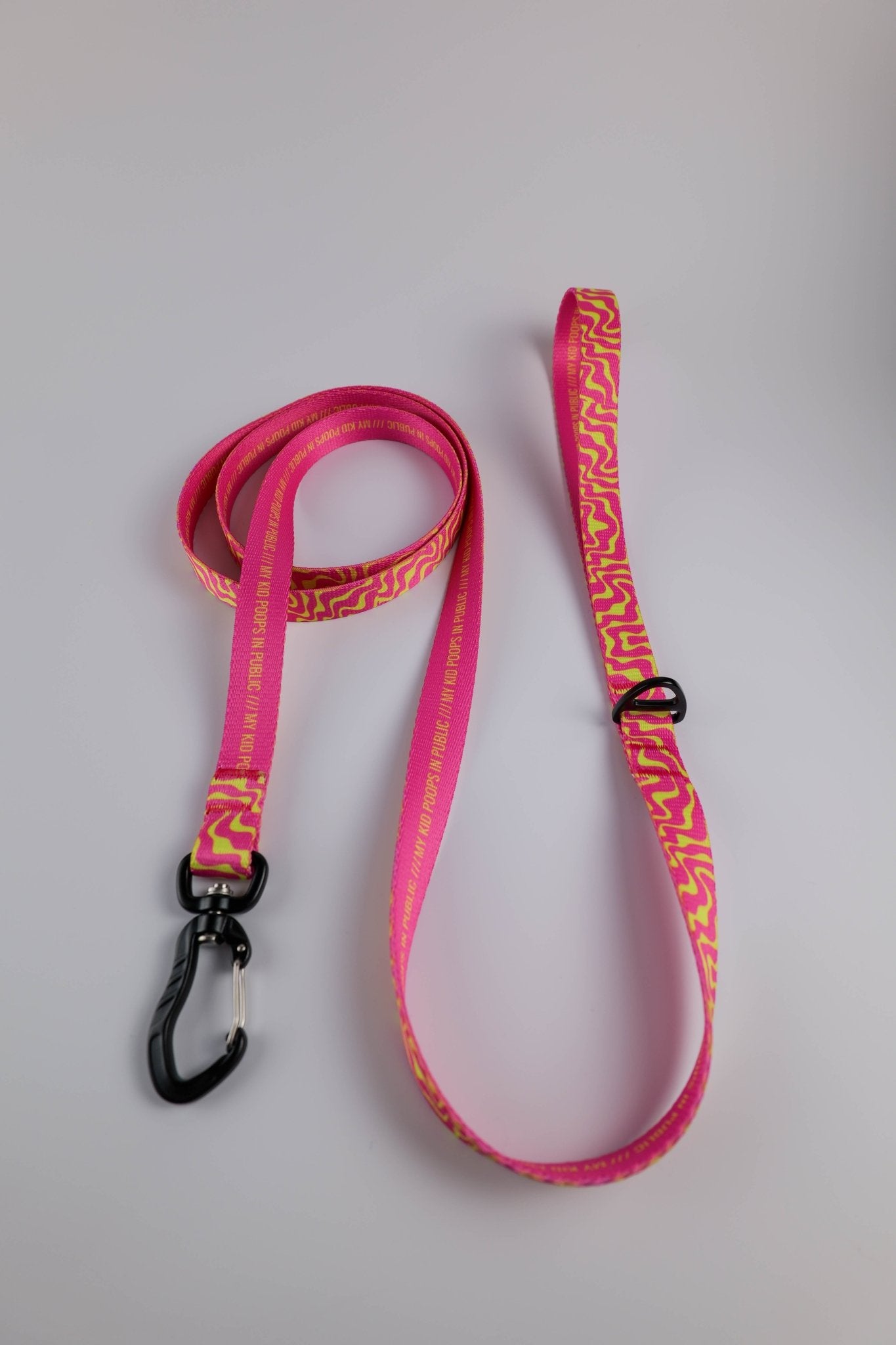 Patterned Leash – Neon Pink - Taiga