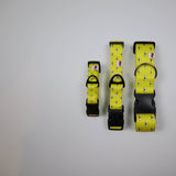Patterned Collar – Neon Yellow - Taiga