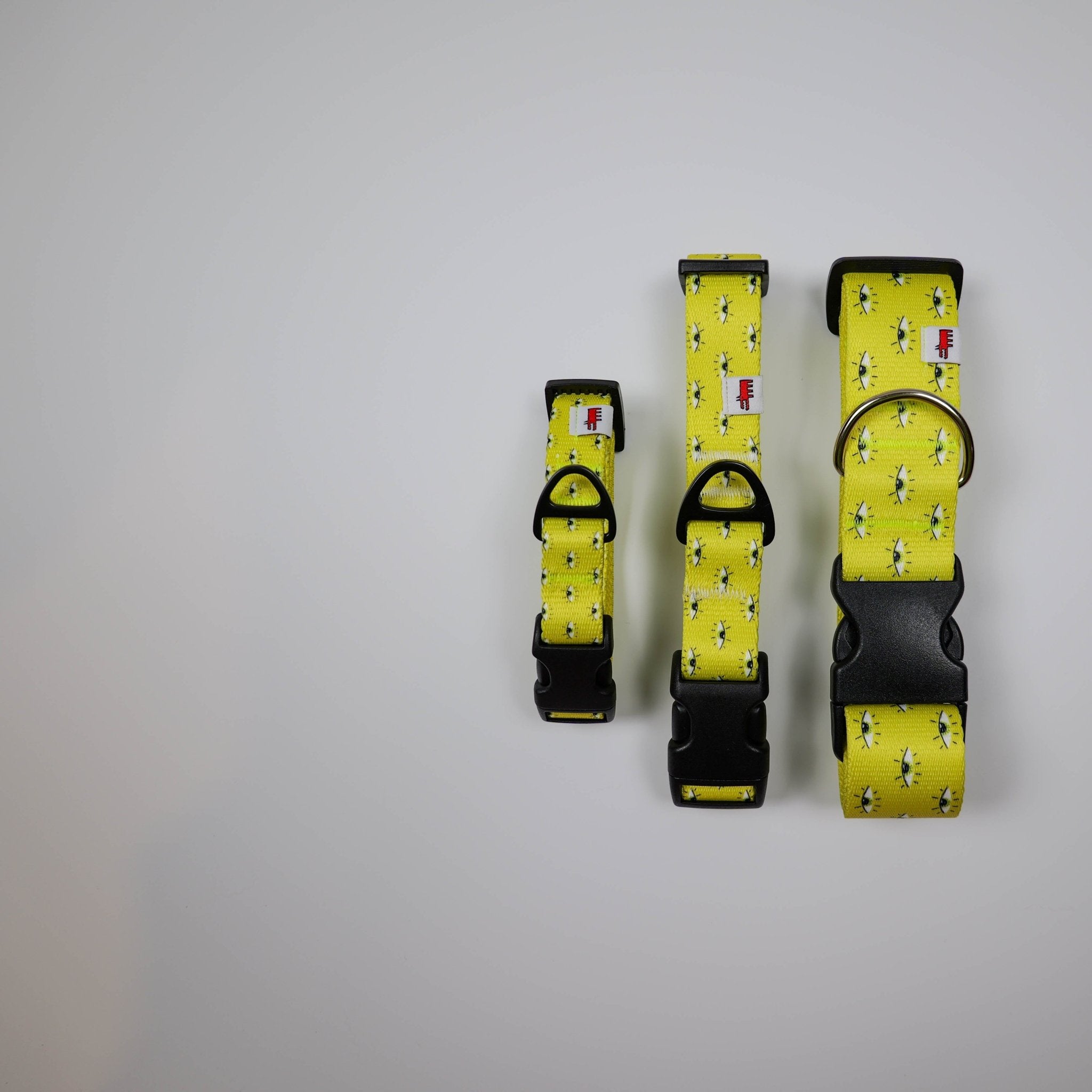 Patterned Collar – Neon Yellow - Taiga