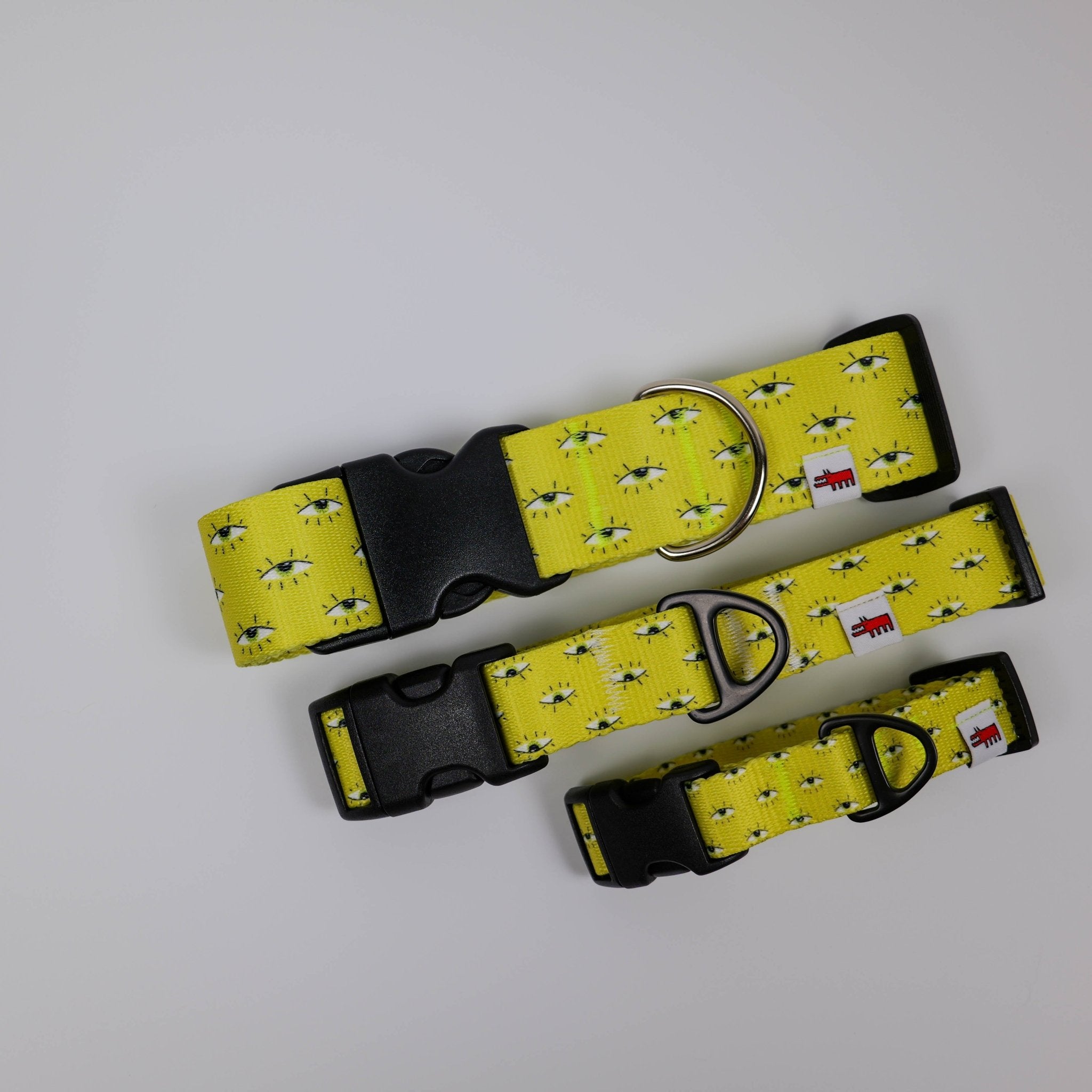 Patterned Collar – Neon Yellow - Taiga