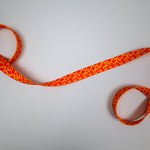 Patterned Leash – Neon Orange - Taiga