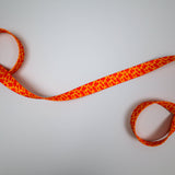 Patterned Leash – Neon Orange - Taiga