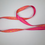 Patterned Leash – Neon Pink - Taiga