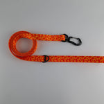 Patterned Leash – Neon Orange - Taiga