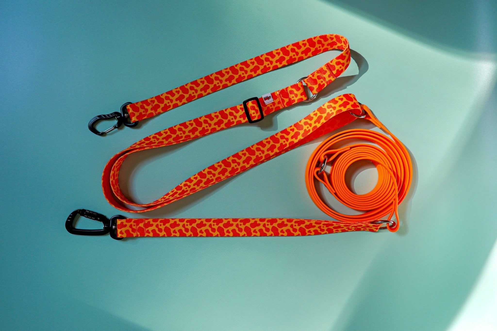 Hands - free Leash – Neon Orange - Taiga