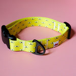 Patterned Collar – Neon Yellow - Taiga
