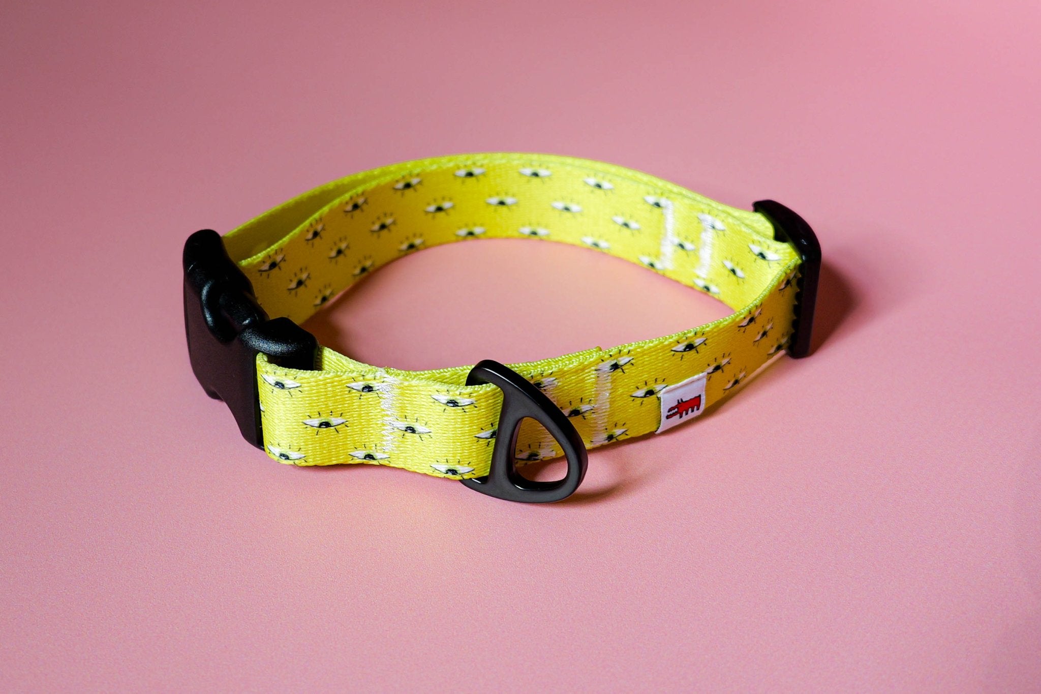 Patterned Collar – Neon Yellow - Taiga