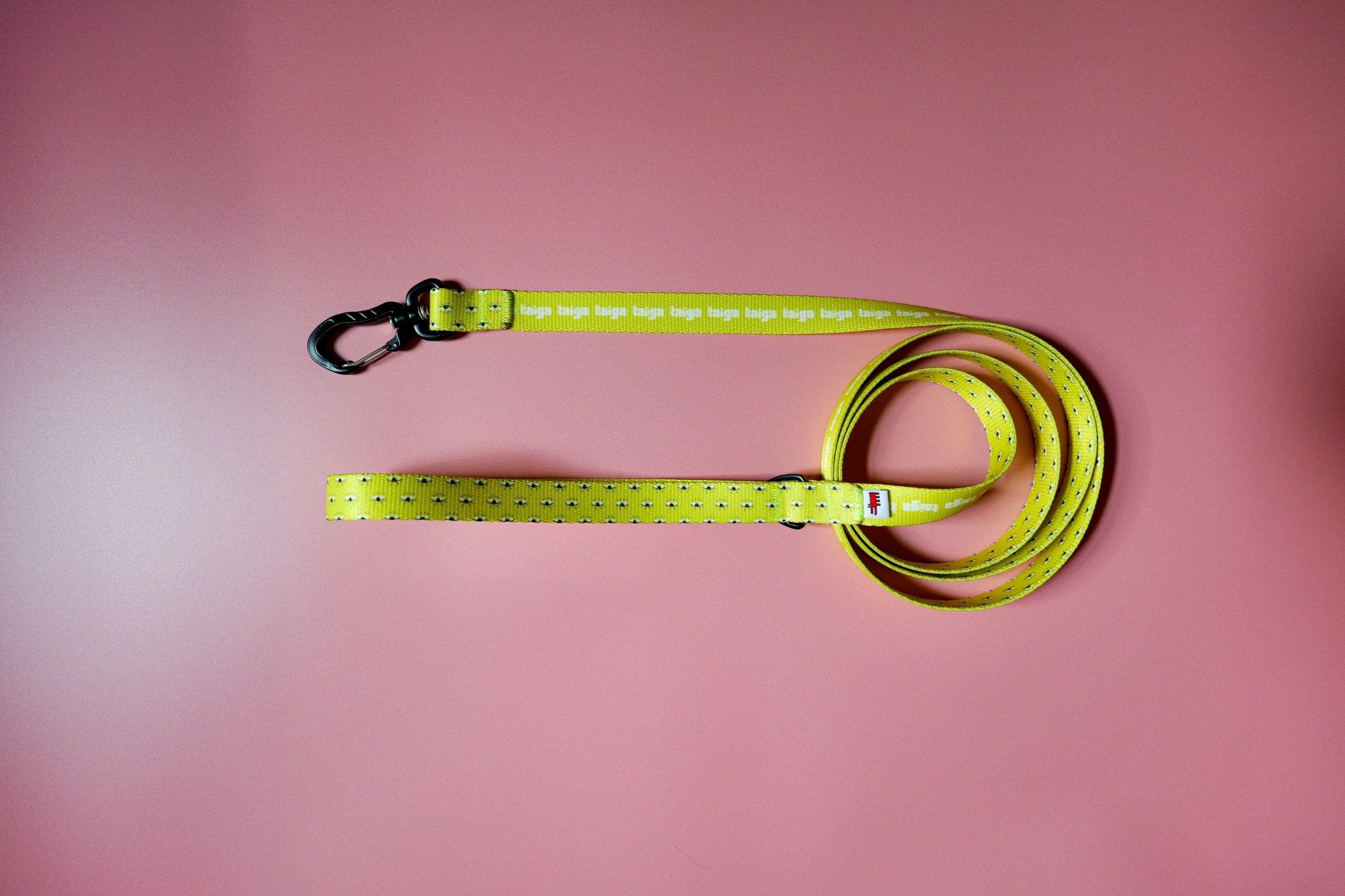Patterned Leash – Neon Yellow - Taiga