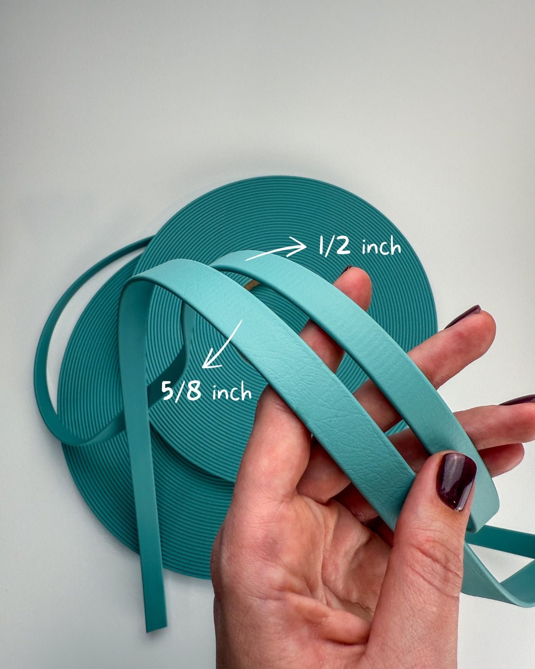 Biothane Leash Width Reference - Taiga