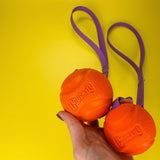 Orange Chuckit Fetch Balls - Taiga